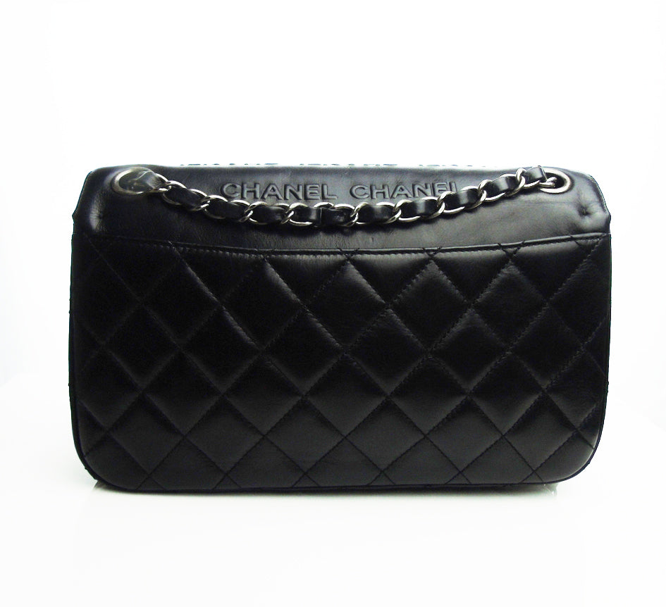 CHANEL 'Paris Dallas' black flap bag Limited Edition