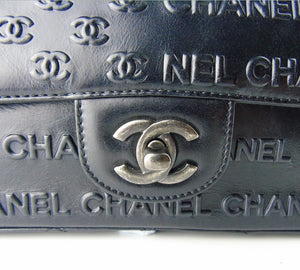 CHANEL 'Paris Dallas' black flap bag Limited Edition