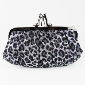 CHRISTIAN LOUBOUTIN Miss Loubi Sparkle Leopard Mini Clutch