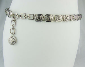 Medusa chain belt in gold - Versace
