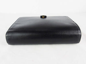 CHANEL Black Leather Agenda Organiser