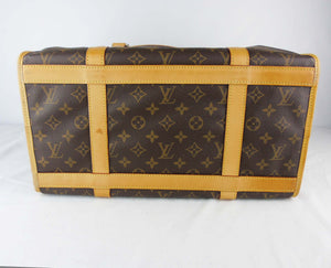 LOUIS VUITTON Monogram Chien 40 Dog Carrier