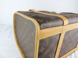 LOUIS VUITTON Monogram Chien 40 Dog Carrier