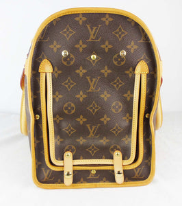 LOUIS VUITTON Monogram Chien 40 Dog Carrier