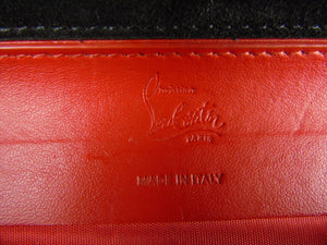 CHRISTIAN LOUBOUTIN black evening bag current season