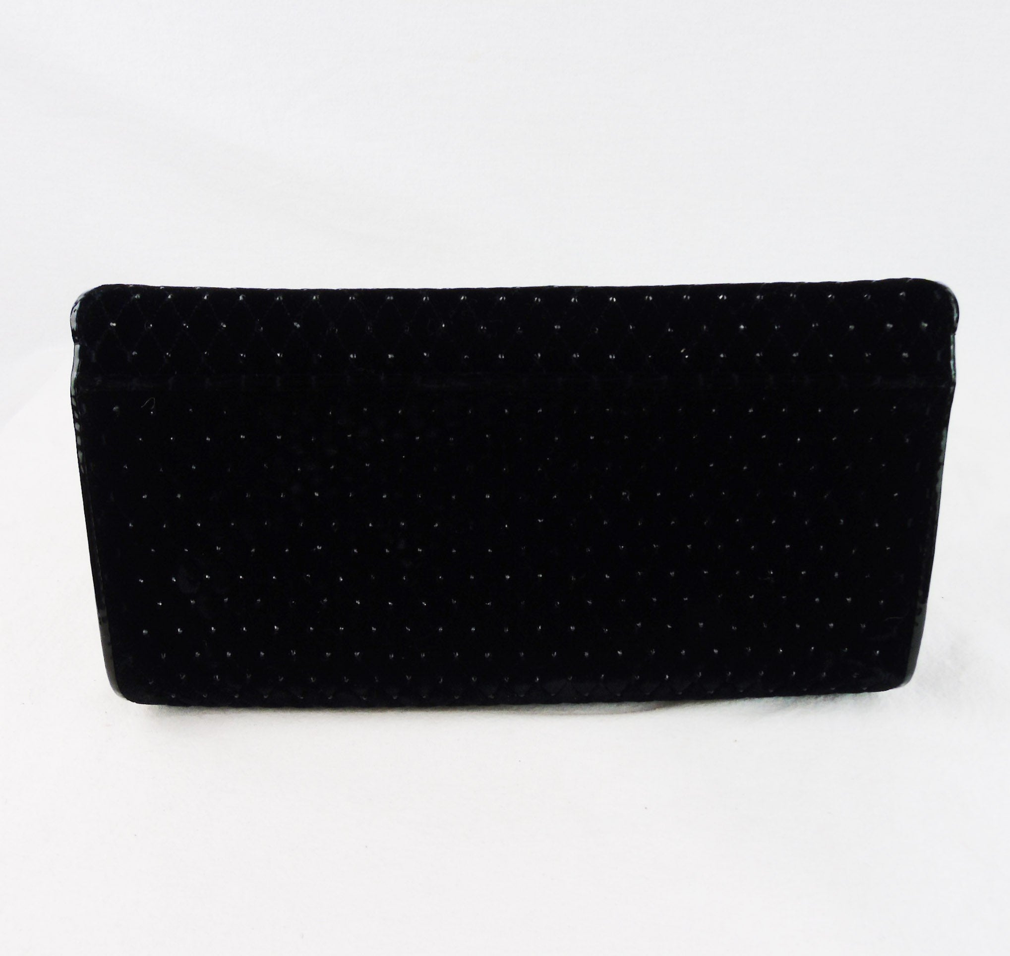 CHRISTIAN LOUBOUTIN Velvet Riviera Strass Clutch