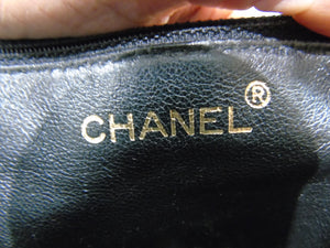 CHANEL Black lambskin flap bag vintage 1997 'Kelly'